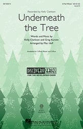Underneath the Tree Three-Part Mixed choral sheet music cover
